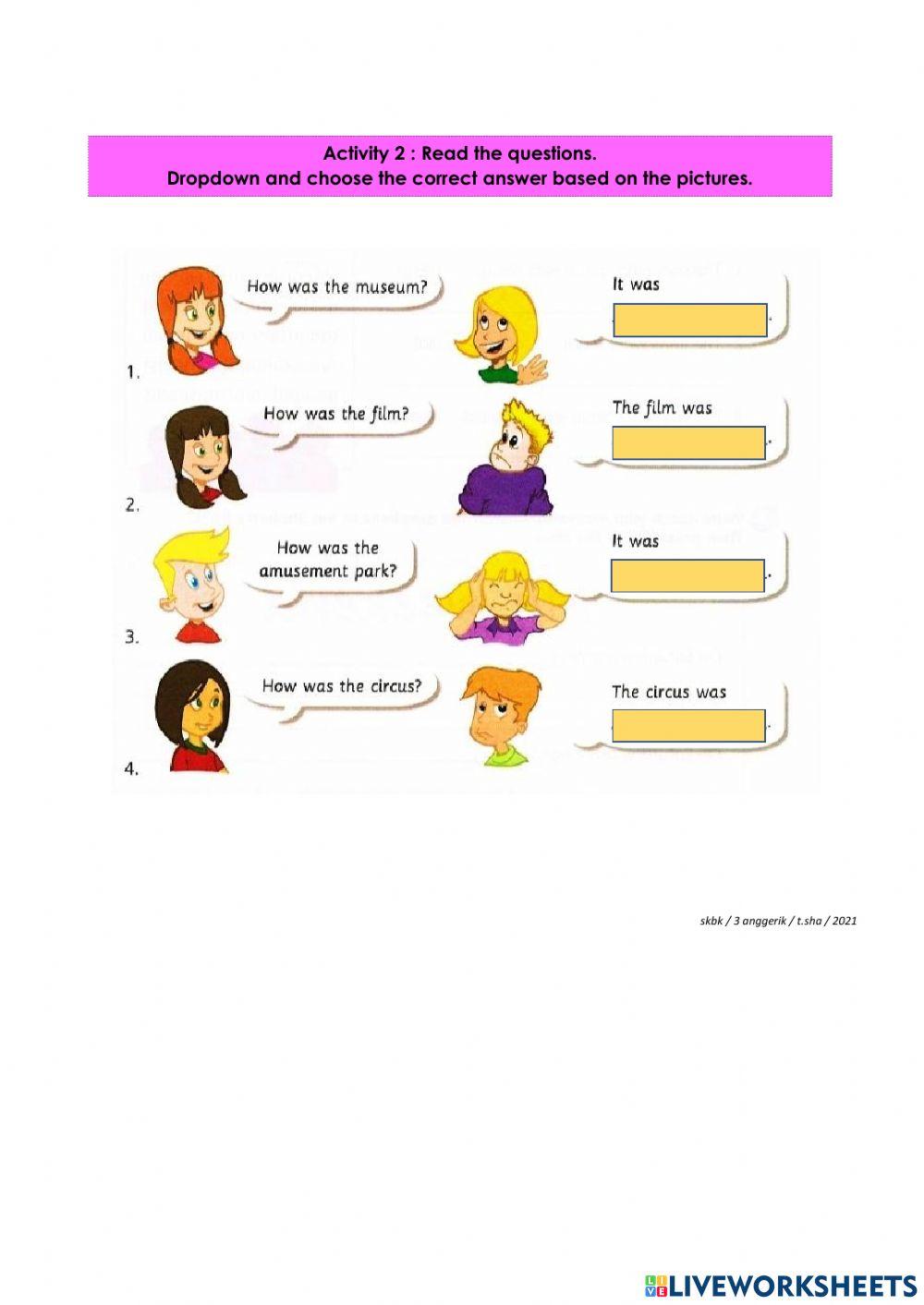 Where were you yesterday?How was it?