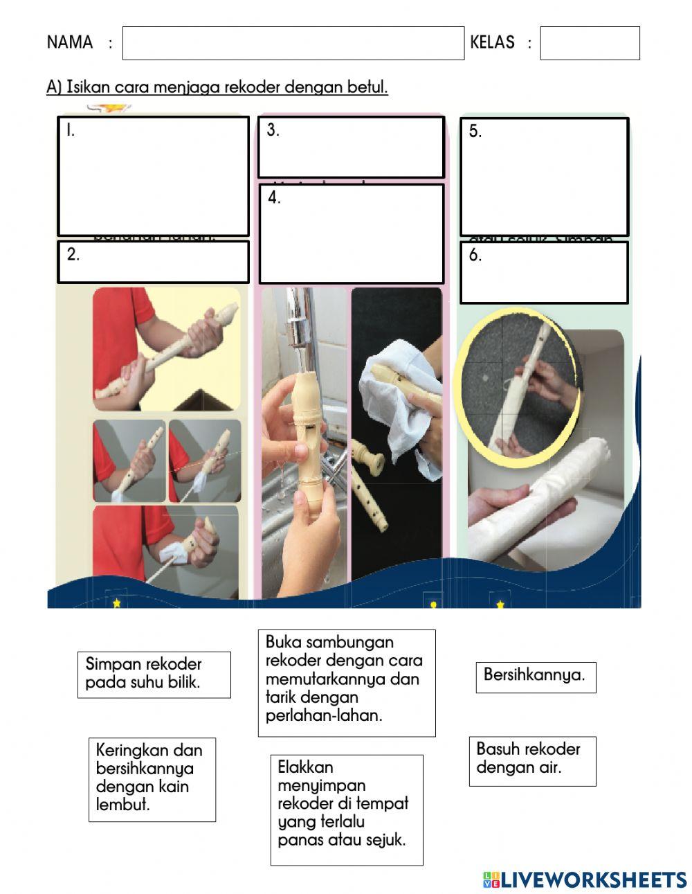 Cara Menjaga Rekoder Tahun 3 Cara Menjaga Rekoder Tahun 3