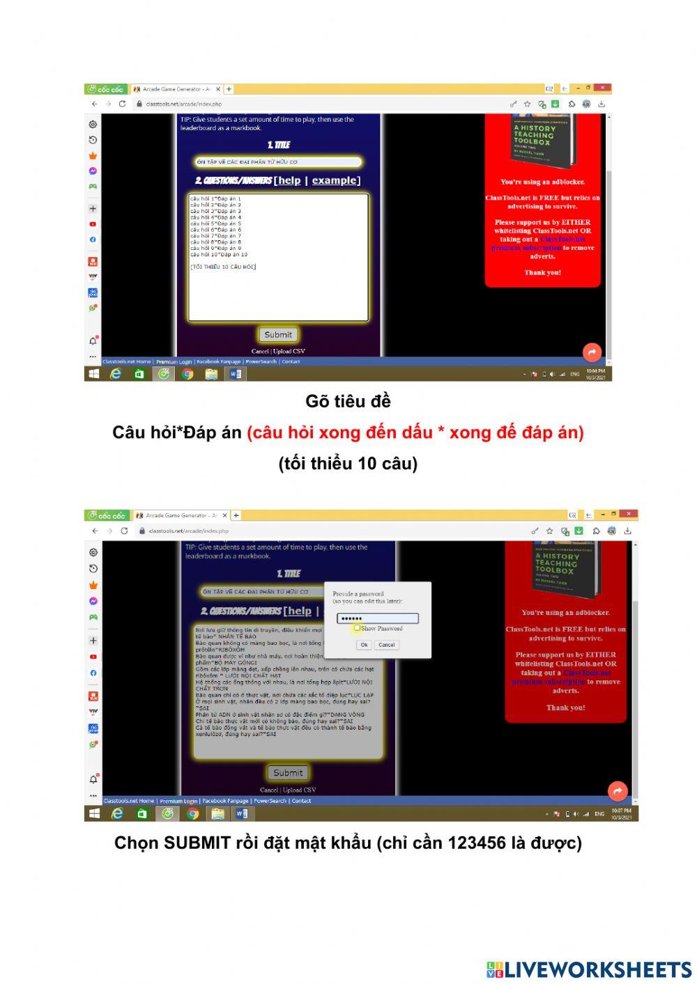 Thiet ke cau hoi flashcard
