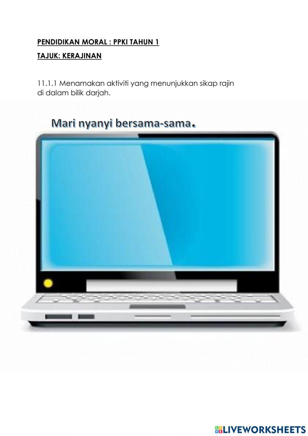 Rajin di bilik darjah