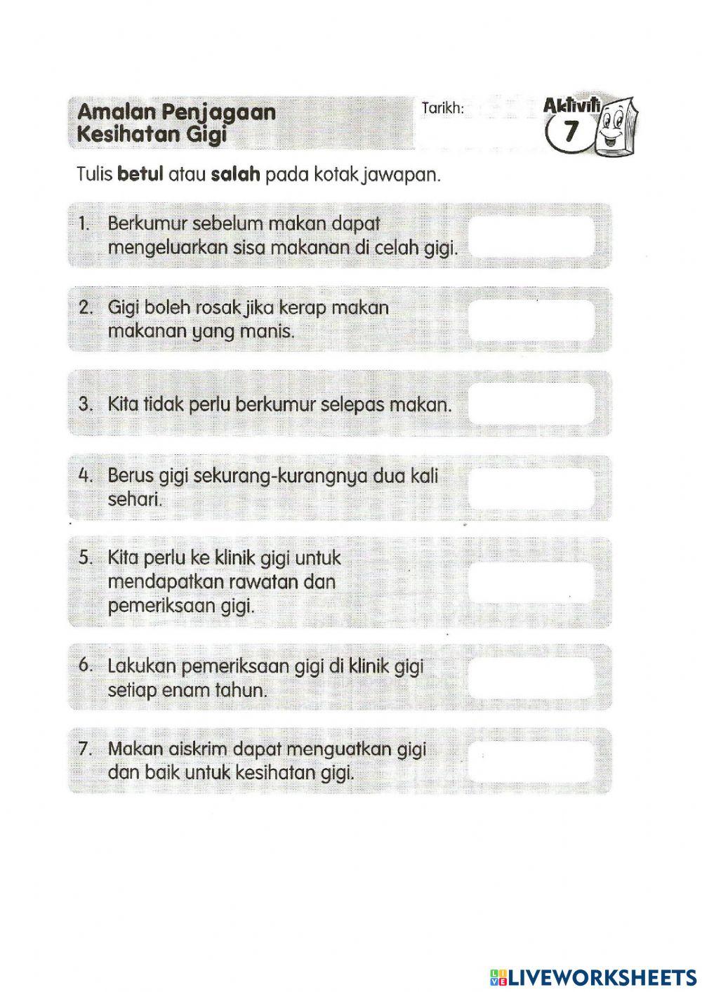 Sains Tahun 3 Manusia