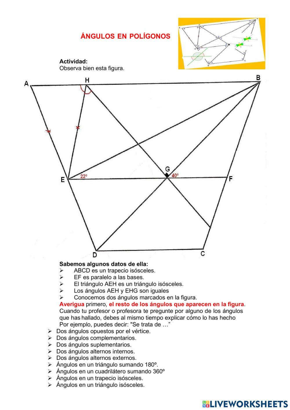 Mates interactiva 1: ecuaciones - angulos
