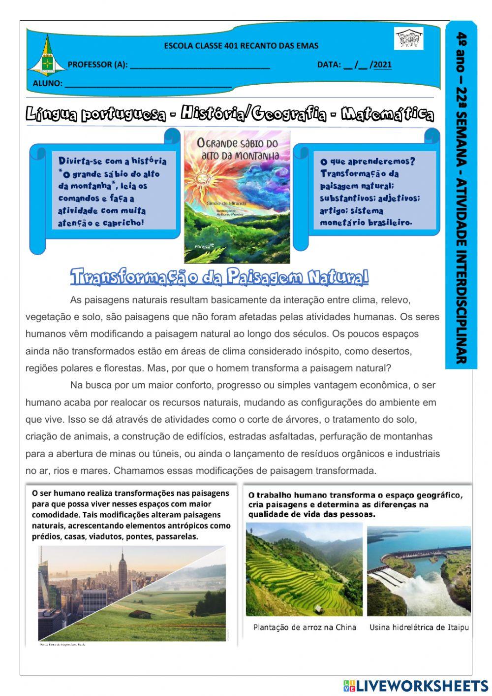 Semana 22 - Quarta-feira - 06-10