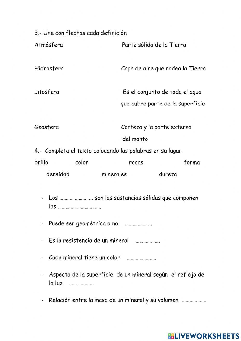 La Tierra y las capas