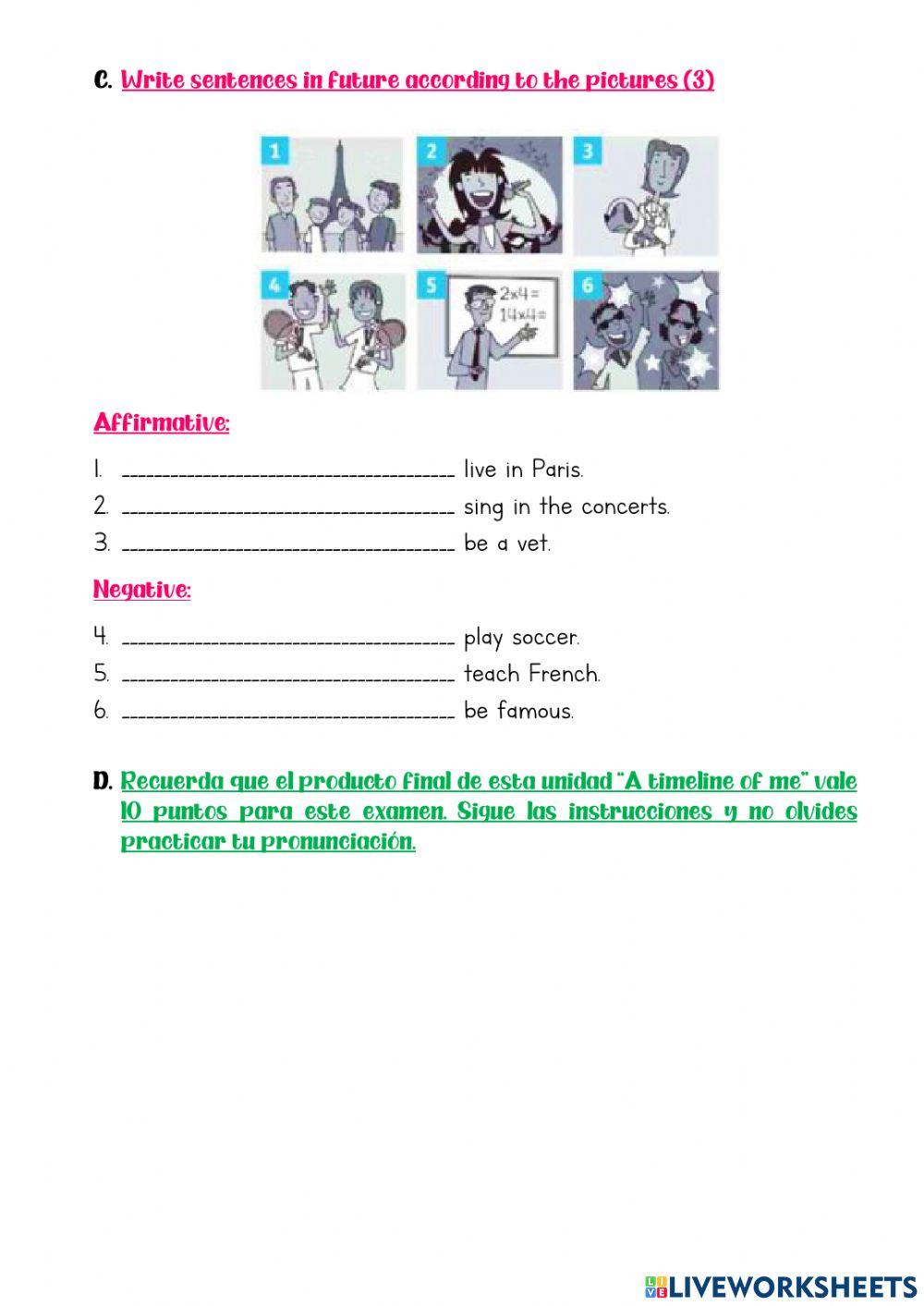 Sixth Grade Exam VI Unit