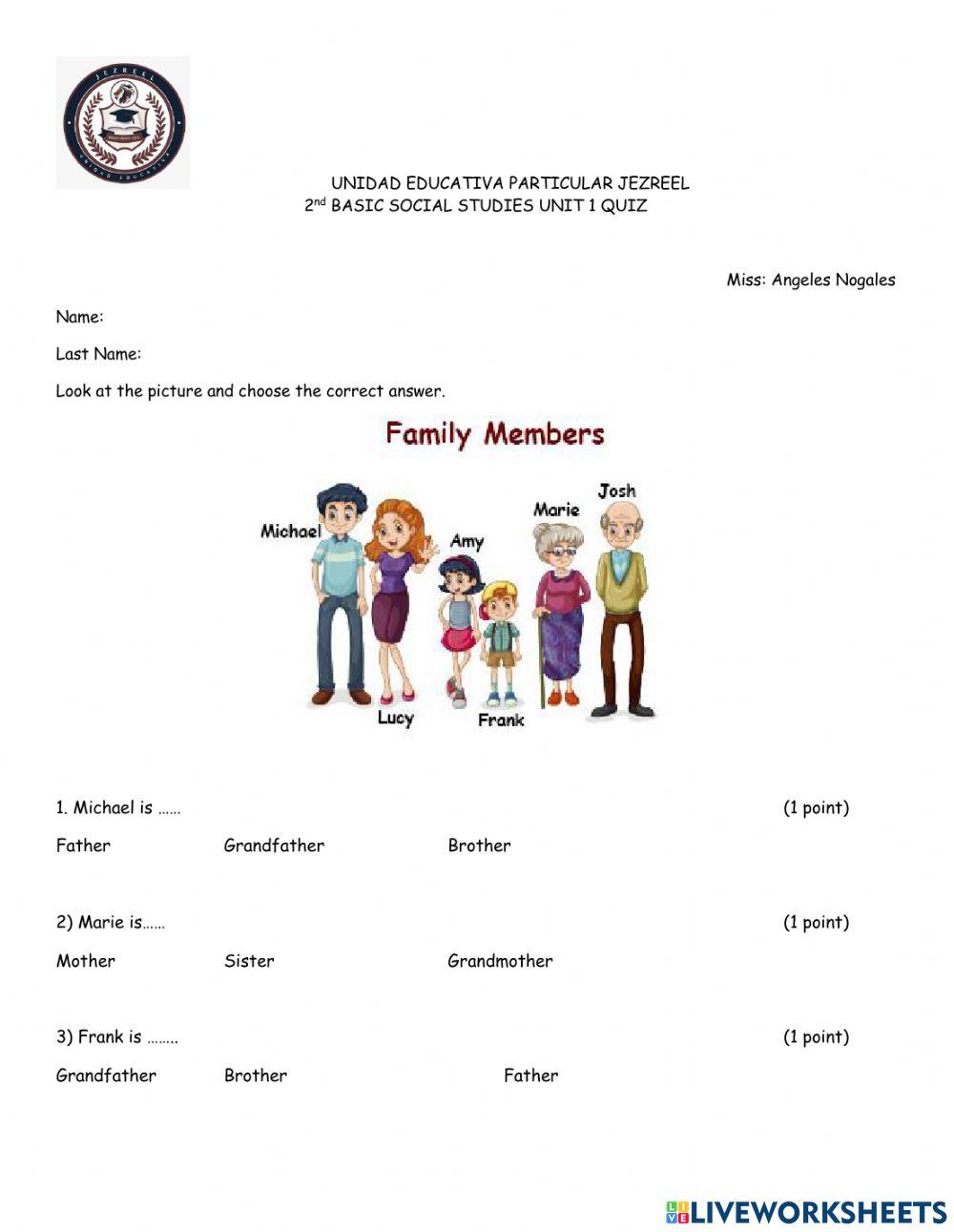 Social Studies | Free Interactive Worksheets | 1478396, image size:1000x1291