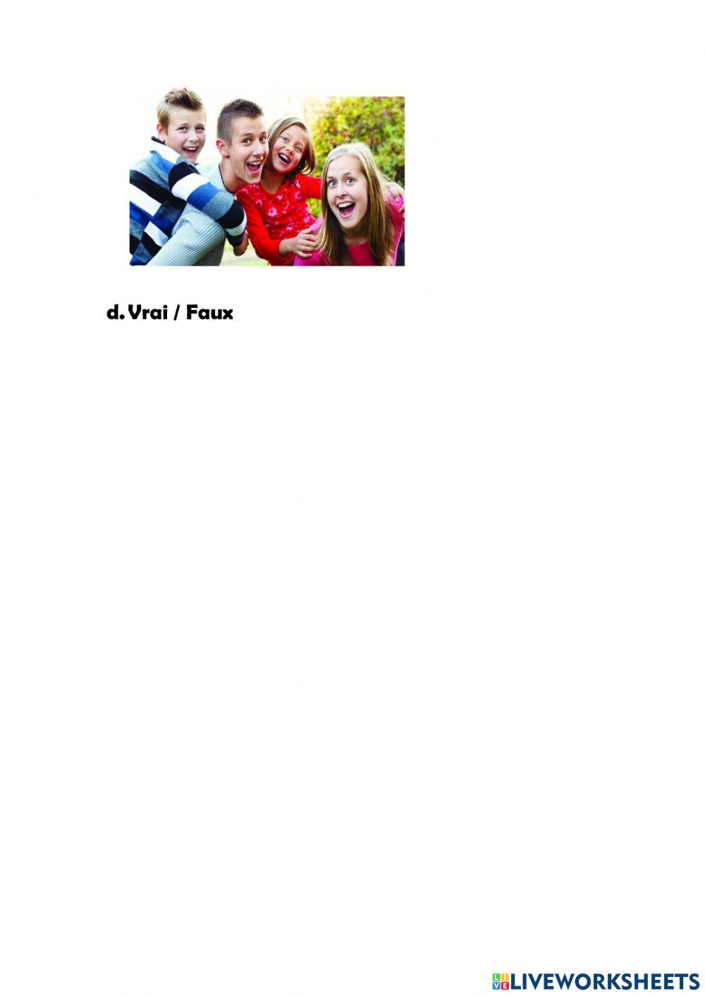 Qu'est-ce que tu as ? What do you have?