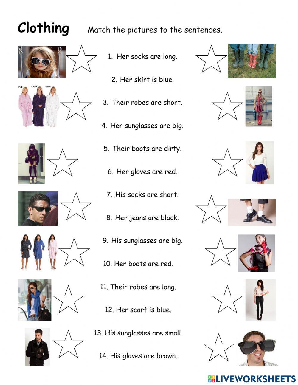 Clothing description