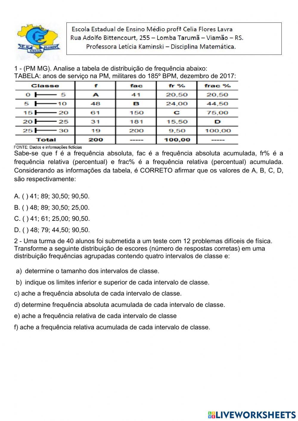 Estatística Estatística
