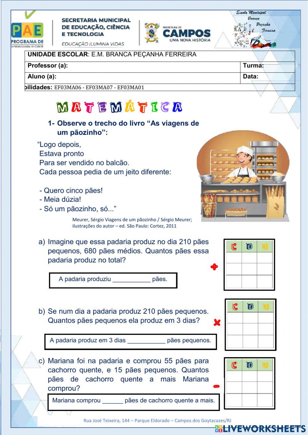 Situações Problemas