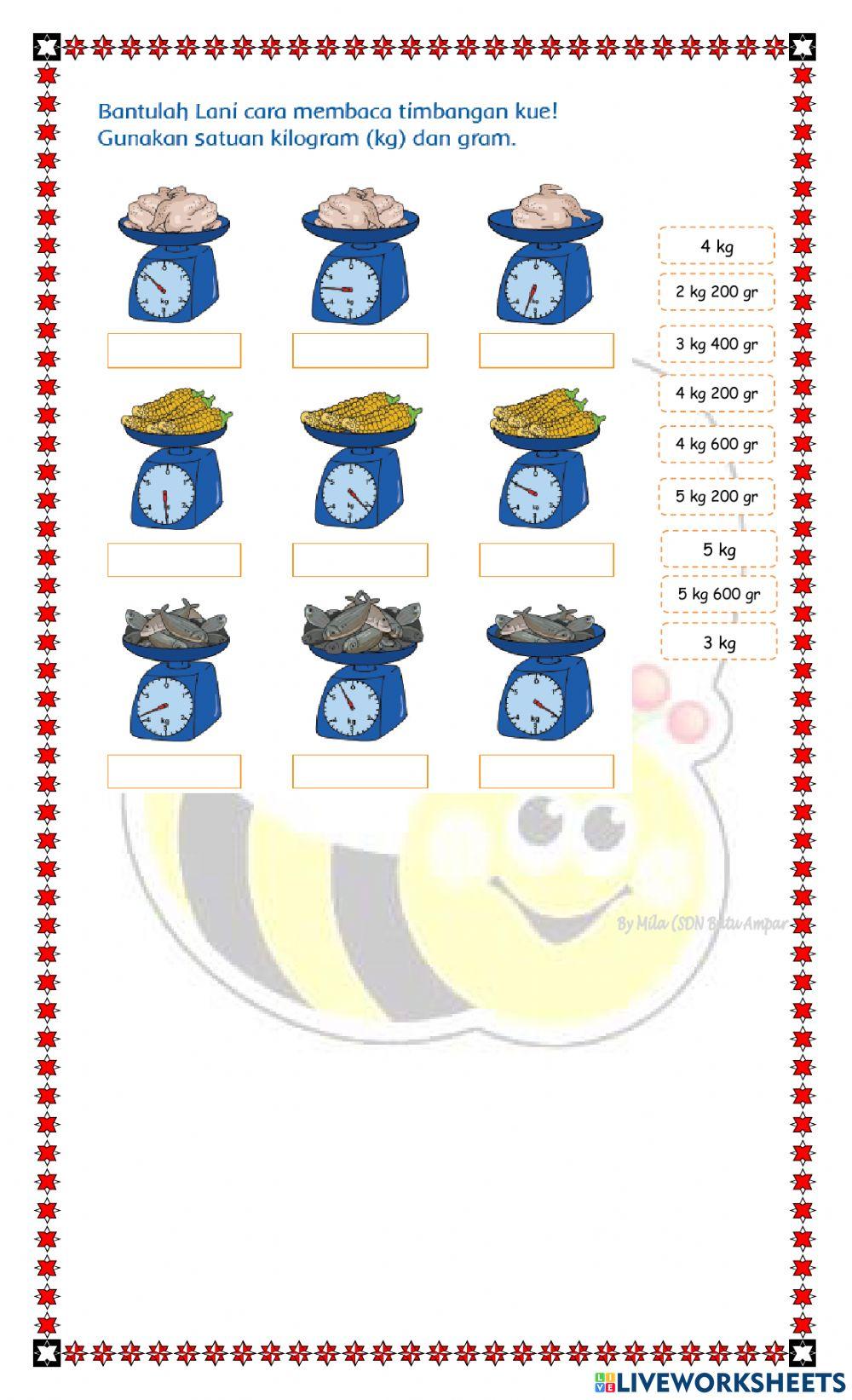 LKPD Kelas 3 Satuan Berat