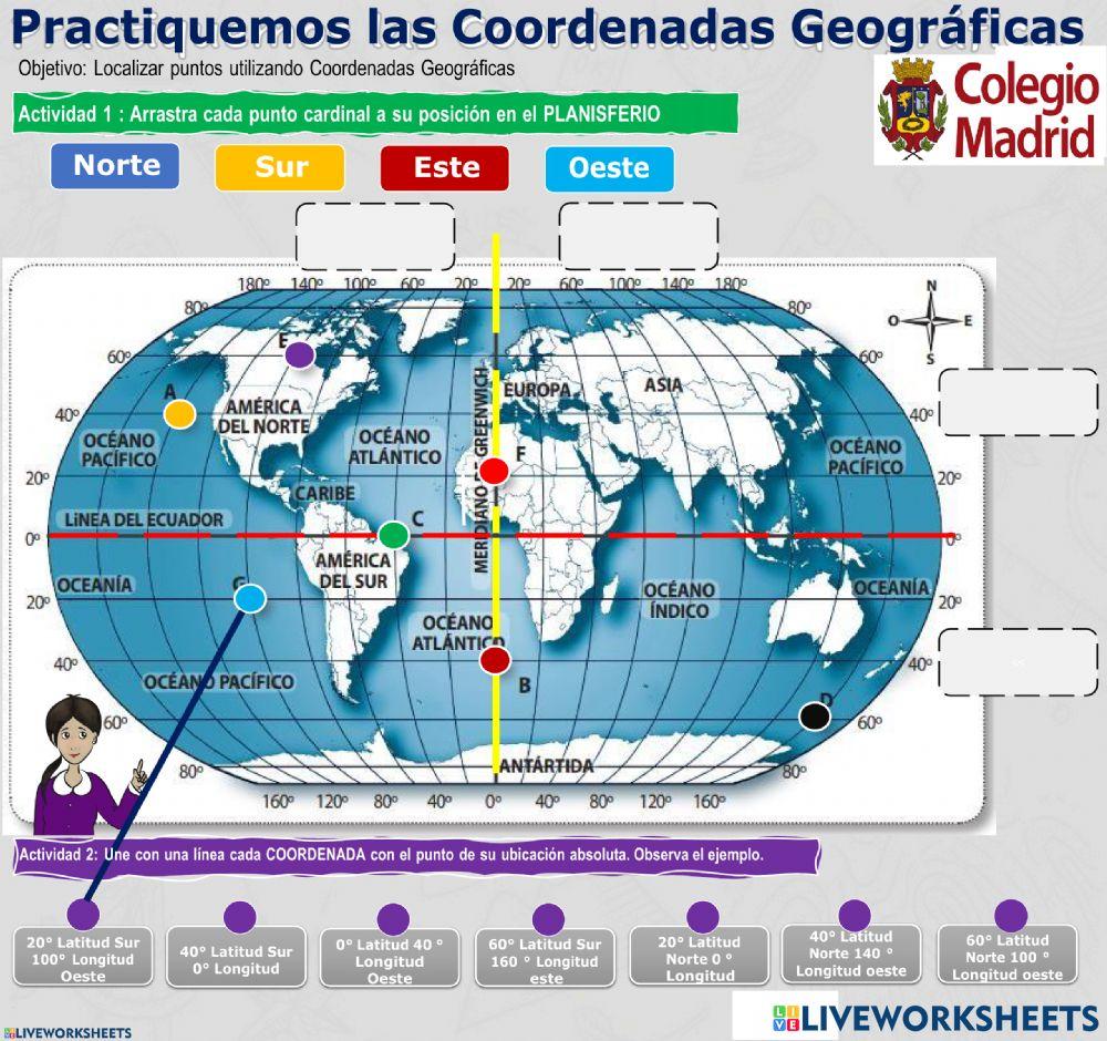 Localización de países y capitales