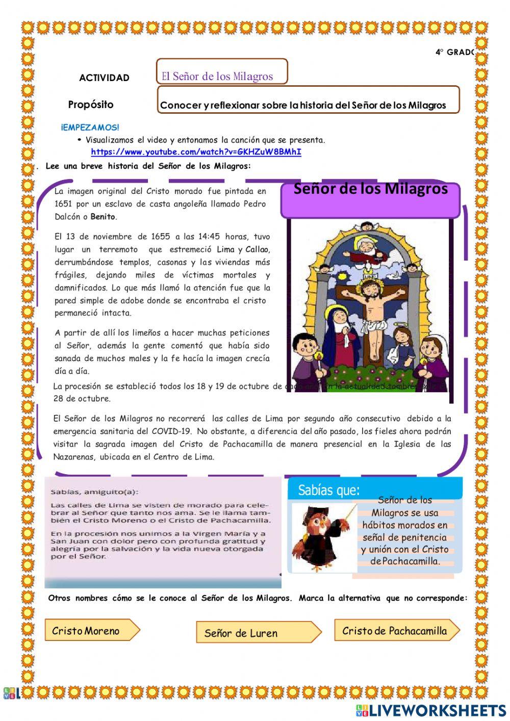 Señor de los Milagros