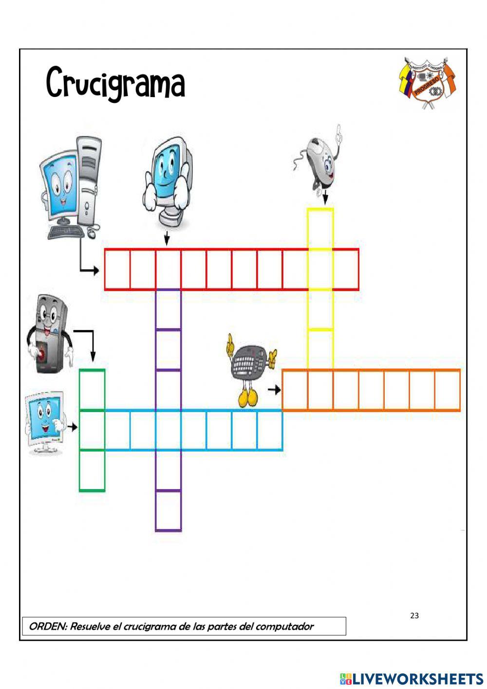 Crucigrama computador