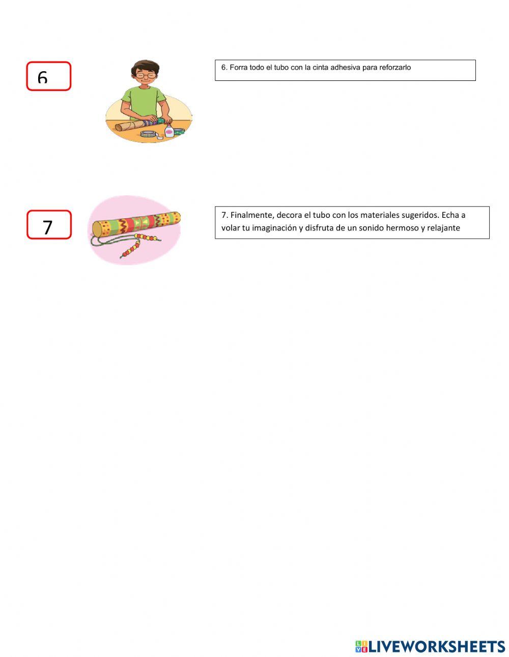 Como elaborar un palo de lluvia