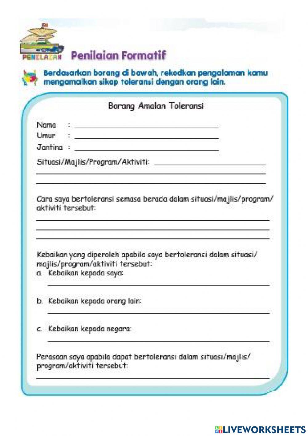Unit 14: Toleransi Mengeratkan Hubungan Negara Unit 14: Toleransi Mengeratkan Hubungan Negara