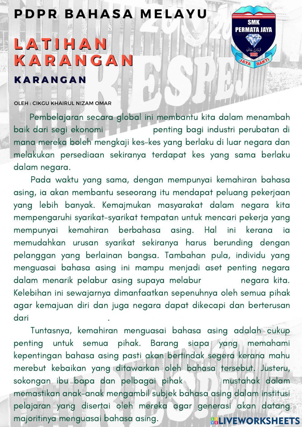 Karangan 15