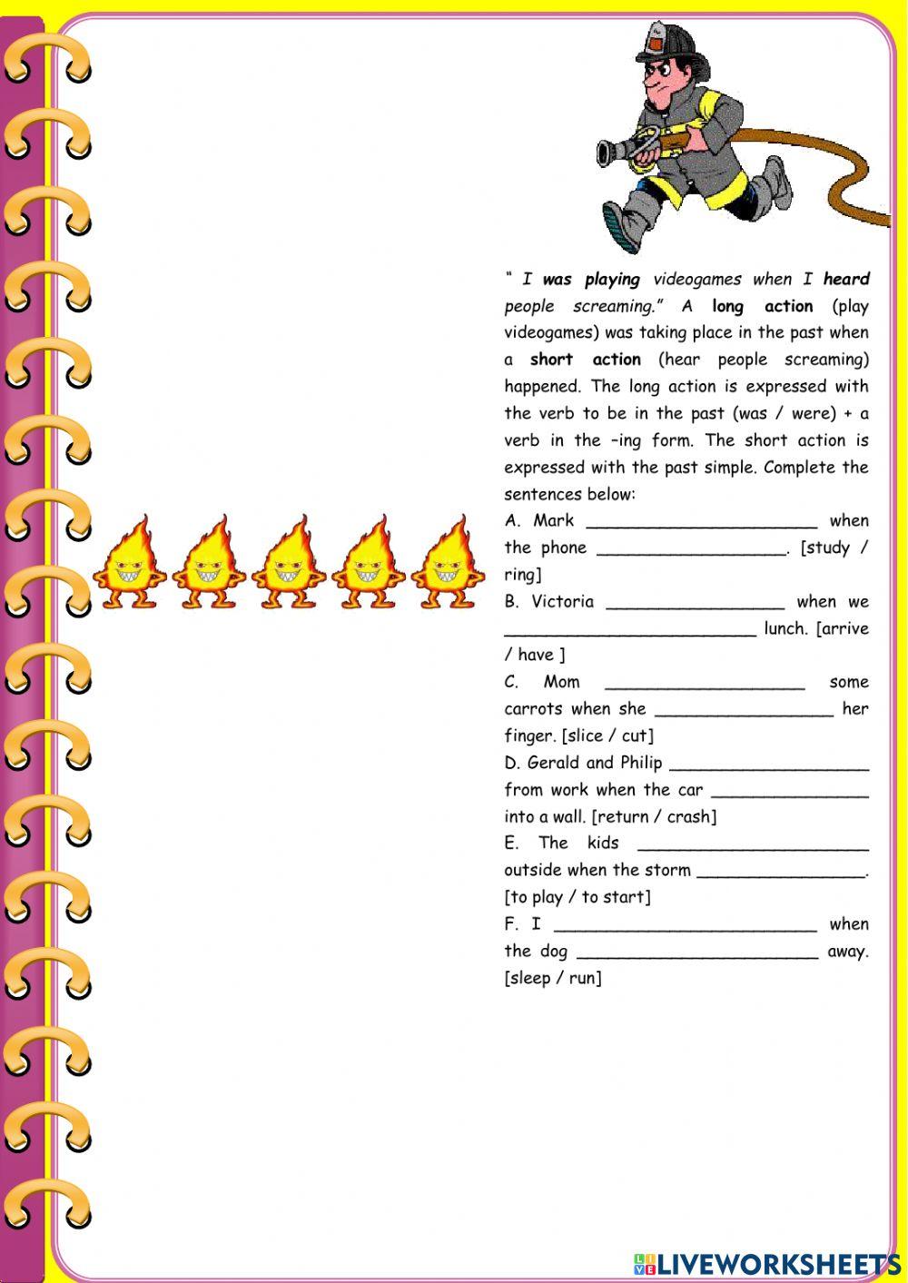 Past Simple and Past Continuous