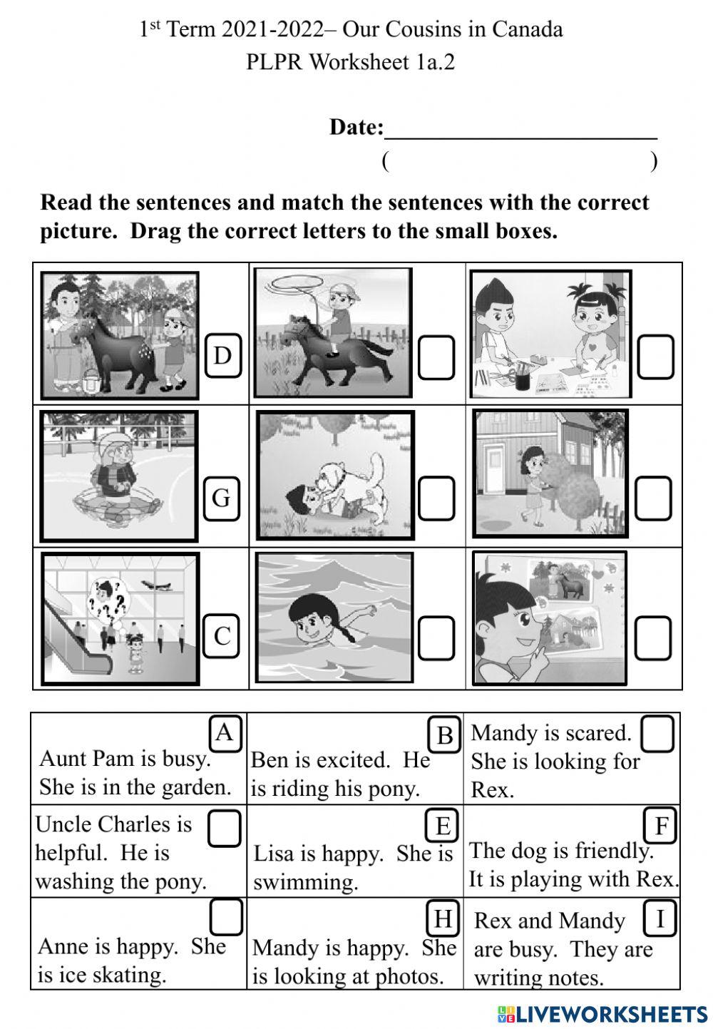 1a.2 Reading Worksheet