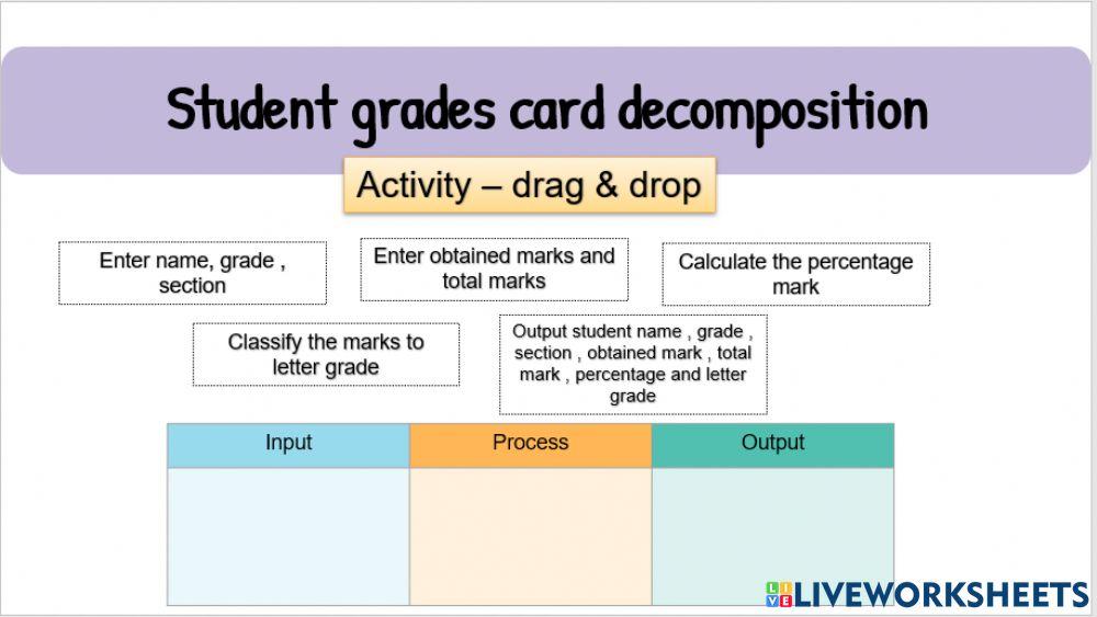 Drag drop - Project - g8