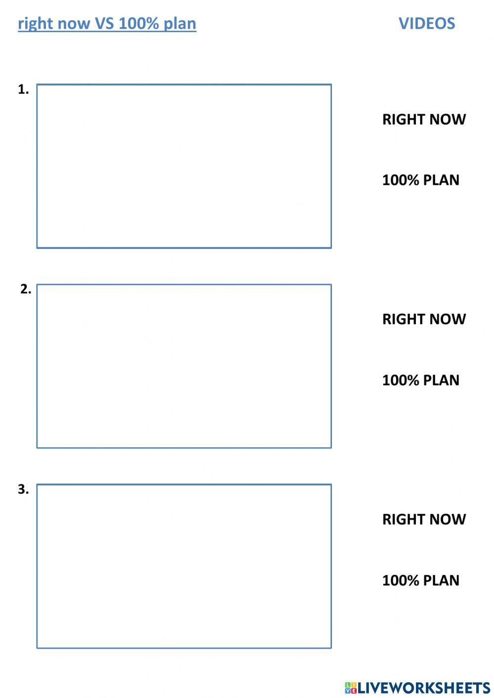 Analyze clips  - now vs plan