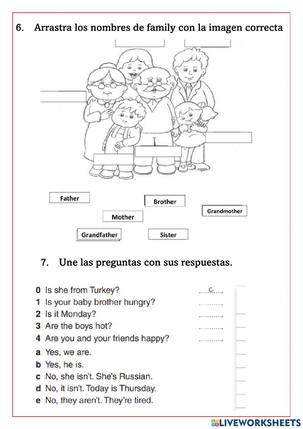 Final Exam Junior 1 online exercise for Live Worksheets