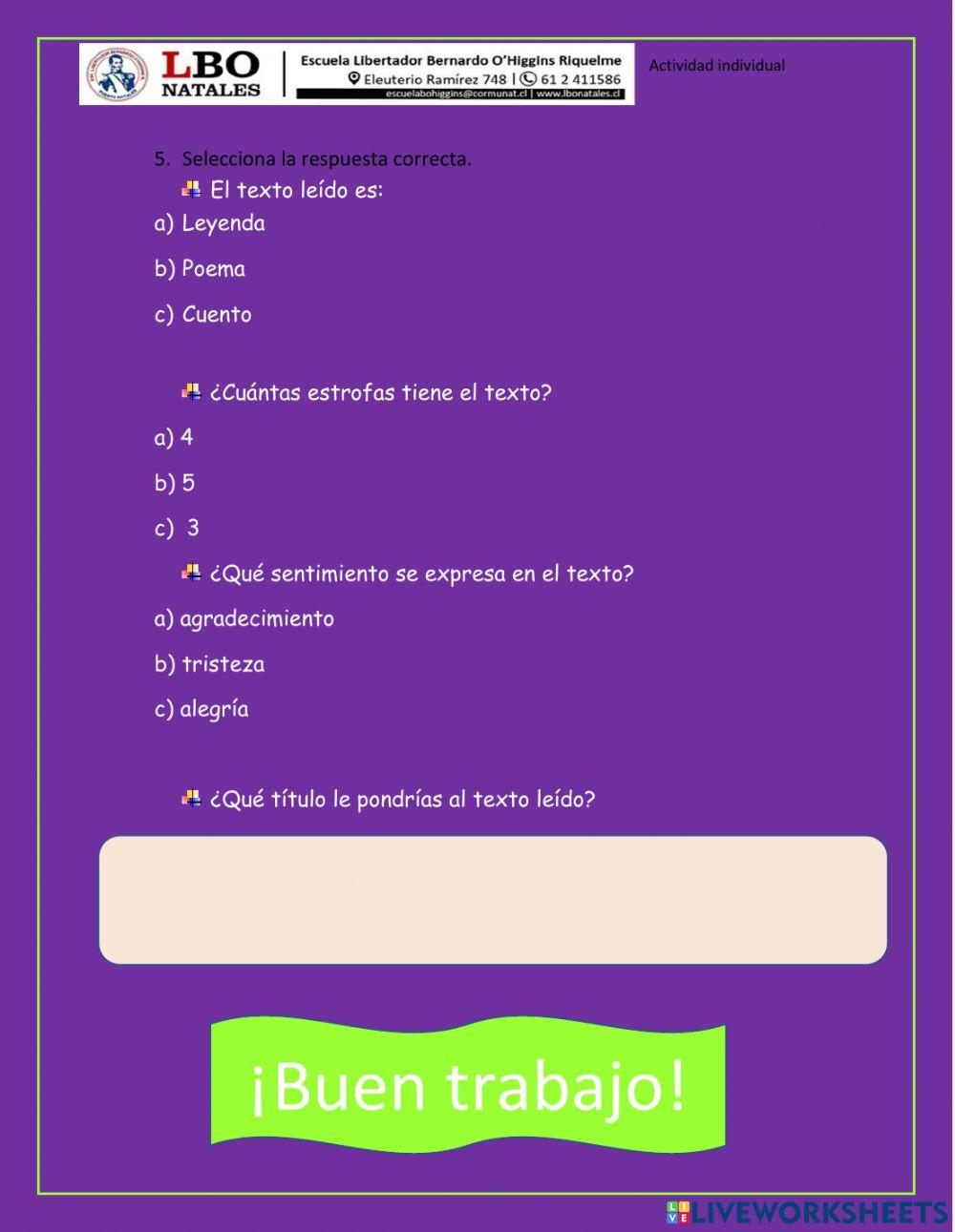 Actividad individual