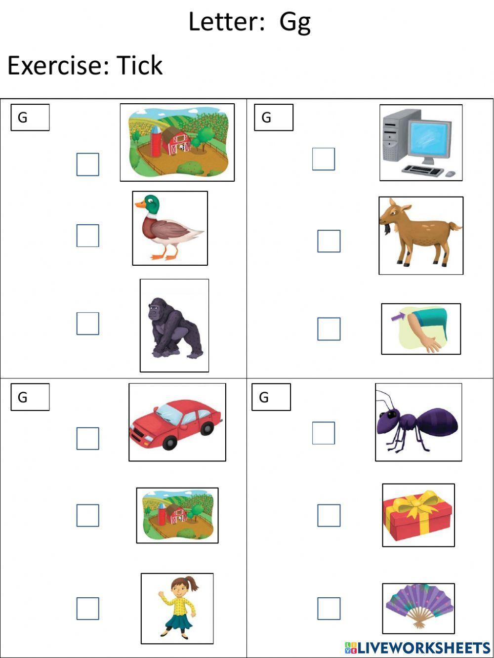 Oxford Phonics World 1 - letter G