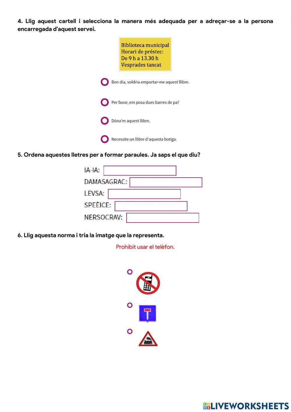 Repàs Unitat 2 Valencià