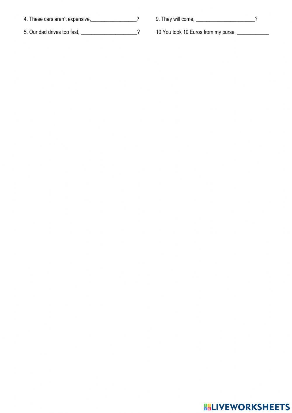 Touchstone 8, UNIT 1, REVISION