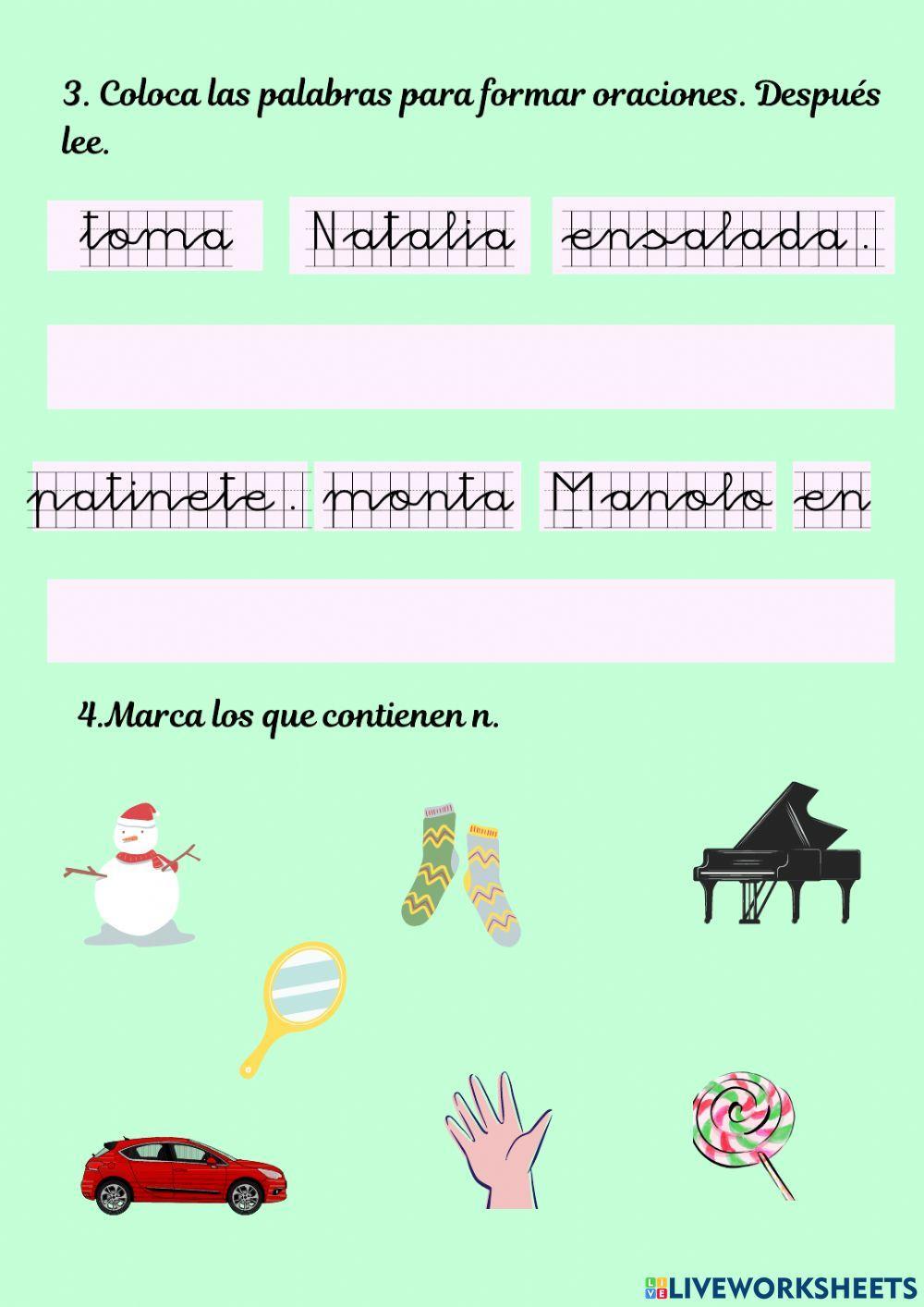 La letra N-n La letra N-n