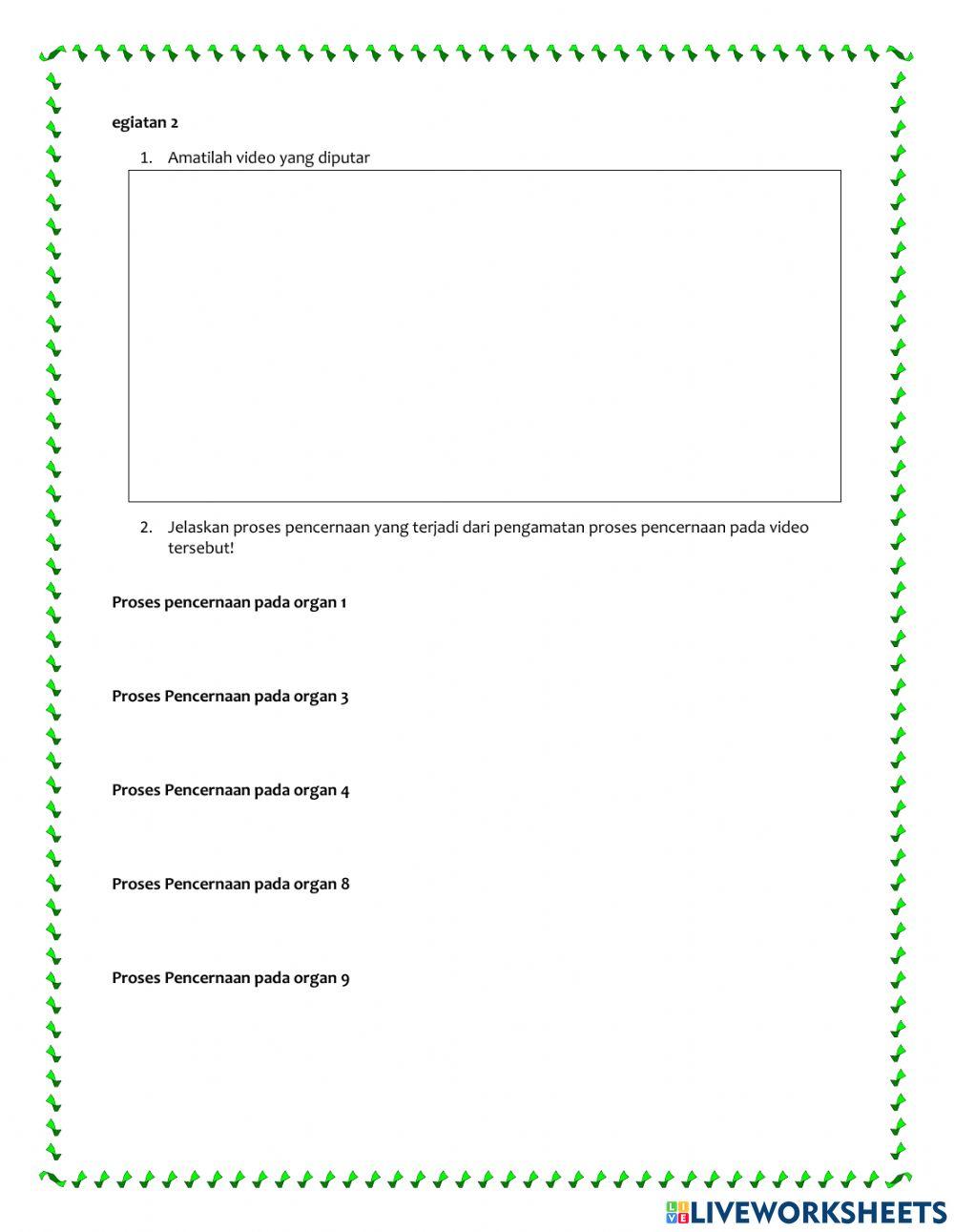 Lkpd up sistem pencernaan