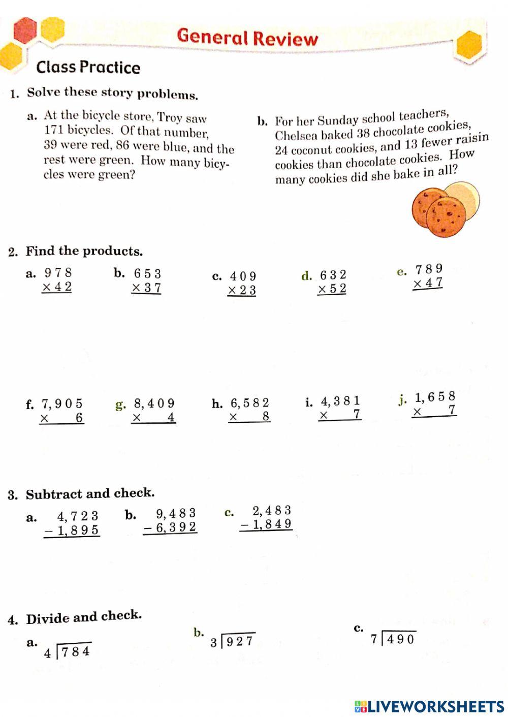 Math 4 test