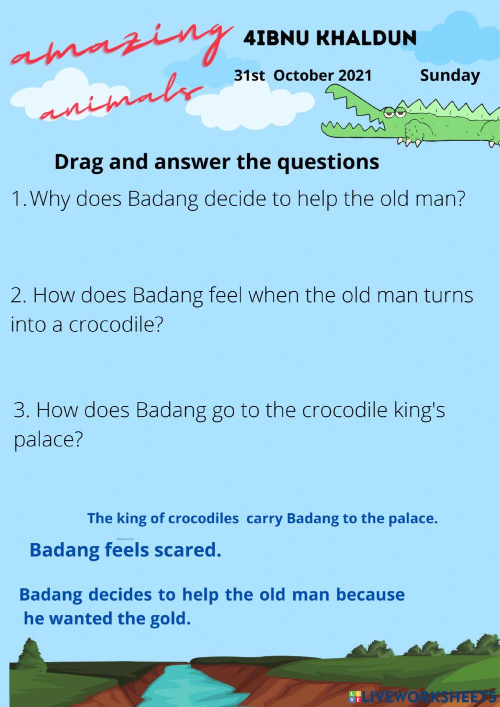 The King of the crocodiles