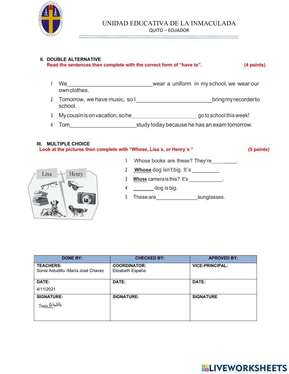 6abc grammar evaluation