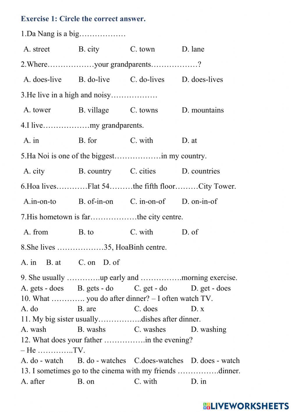 Present simple Tense