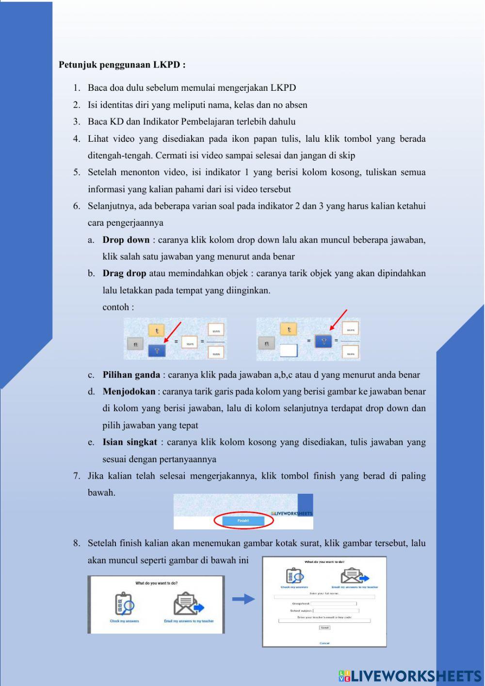 E-LKPD 1 Materi Getaran kelas VIII SMP-MTs