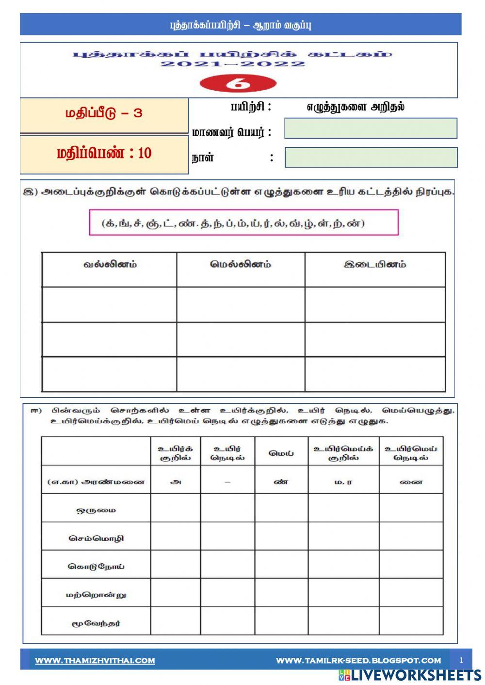 6th-refresh course -u1t3