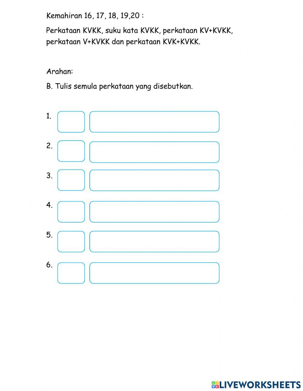 Instrumen Pentaksiran Penguasaan Kemahiran Asas 3M