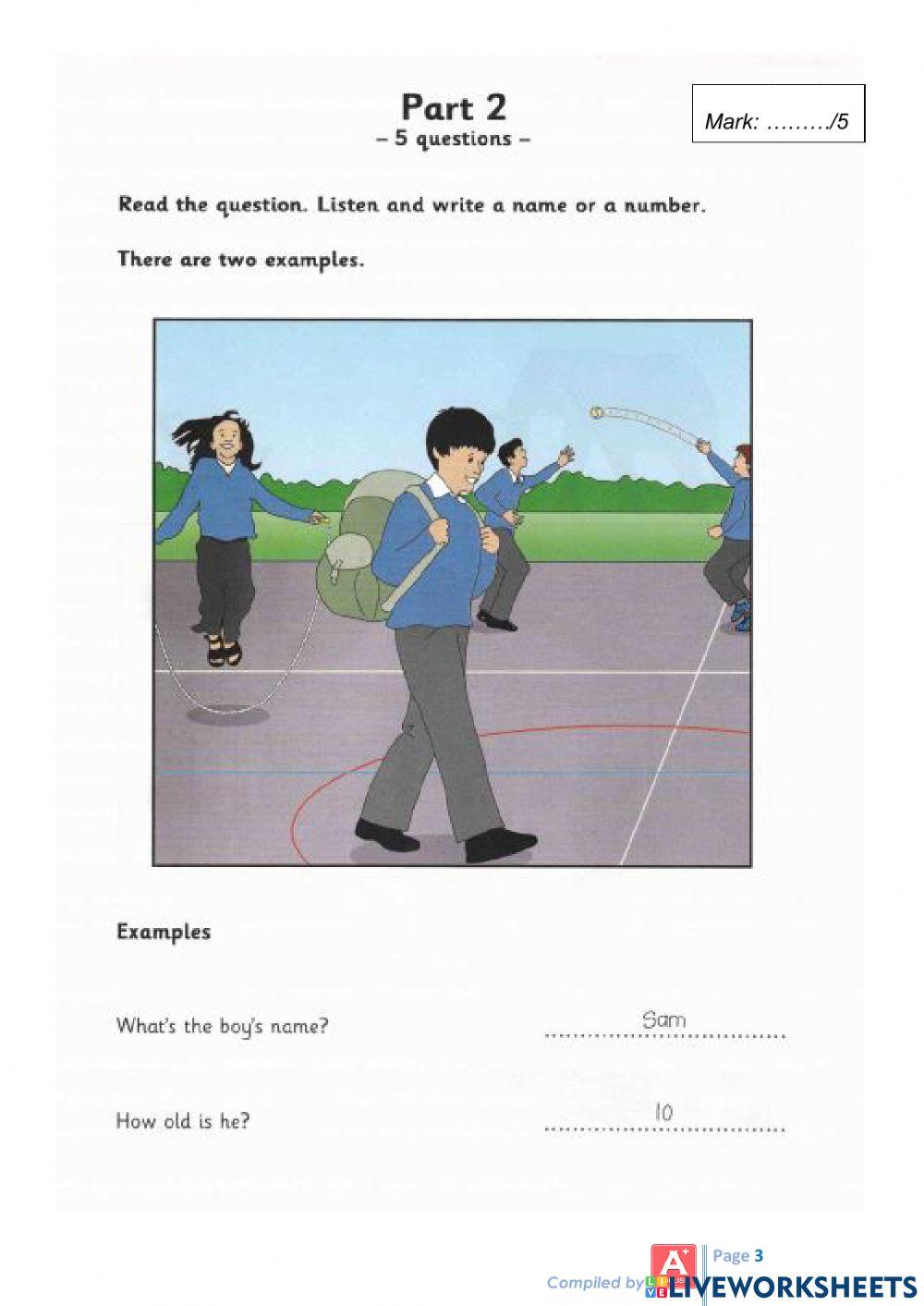 SM2-U6-Listening Test