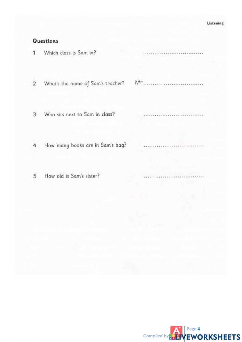 SM2-U6-Listening Test