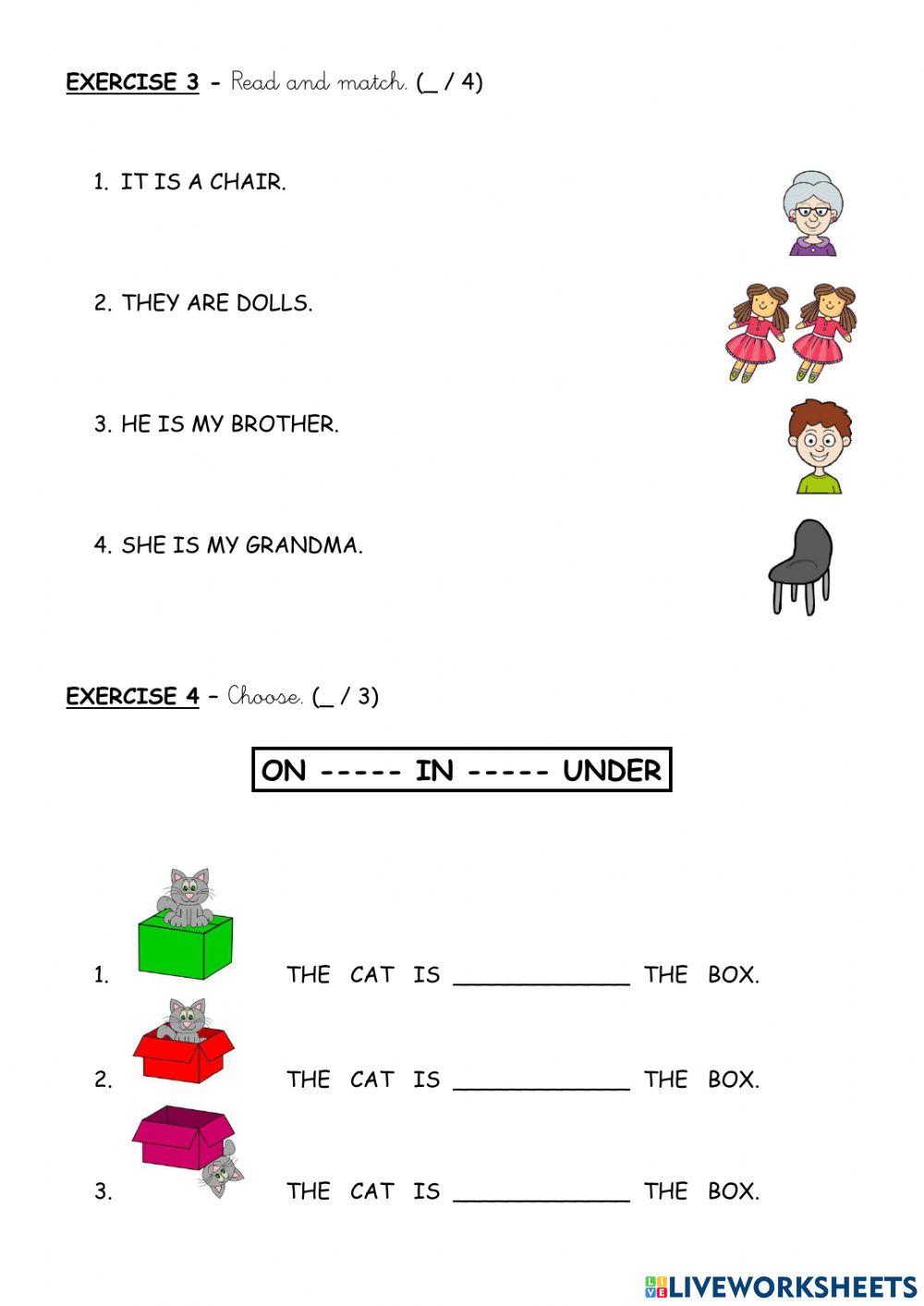 Achievers 1 - First Term - Test 2