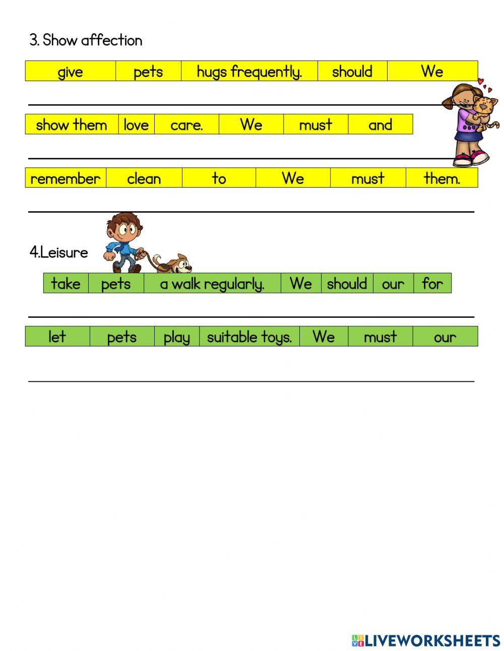 Let's Take Care Our Pets