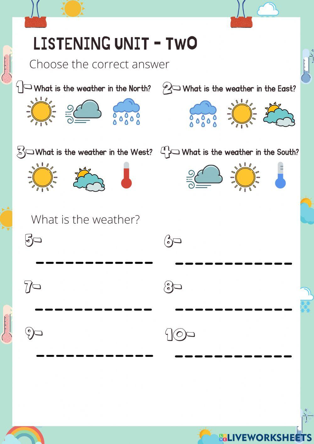 Listening Unit 2 PRE