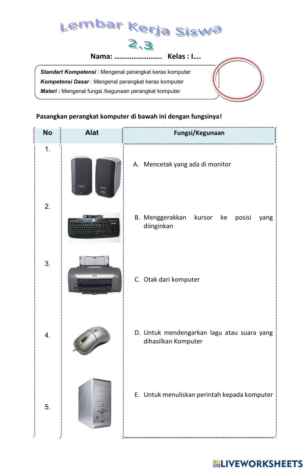 LKS Perangkat komputer