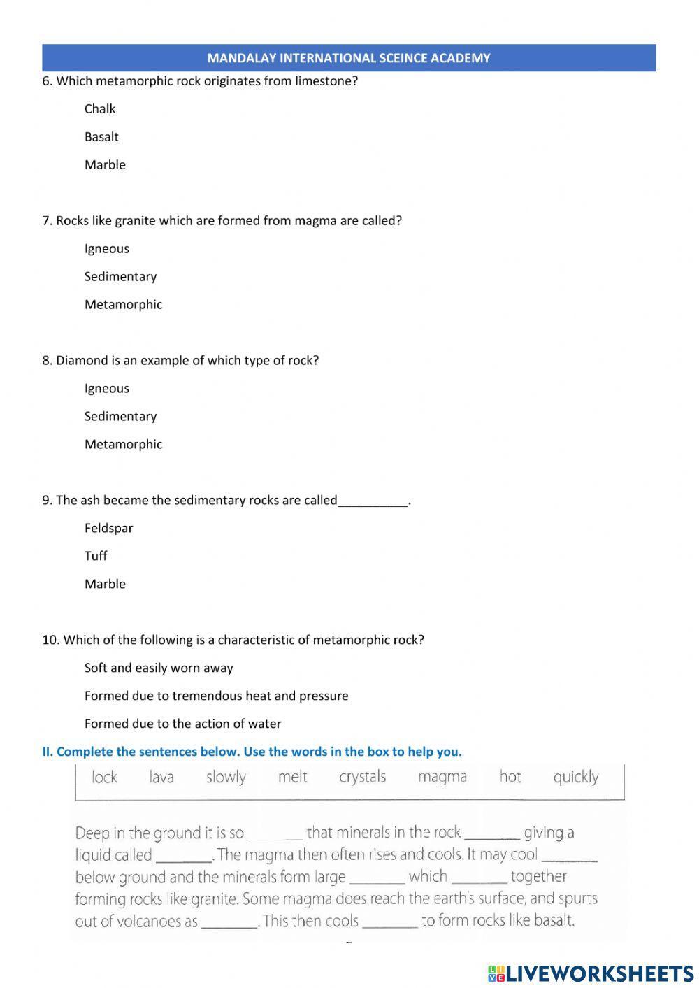 First Term Final Exam