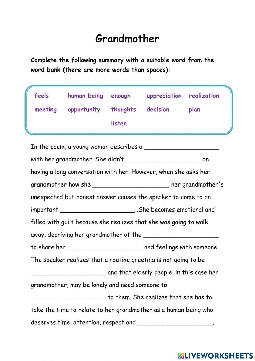 Grandmother - Sameeneh Shirazie