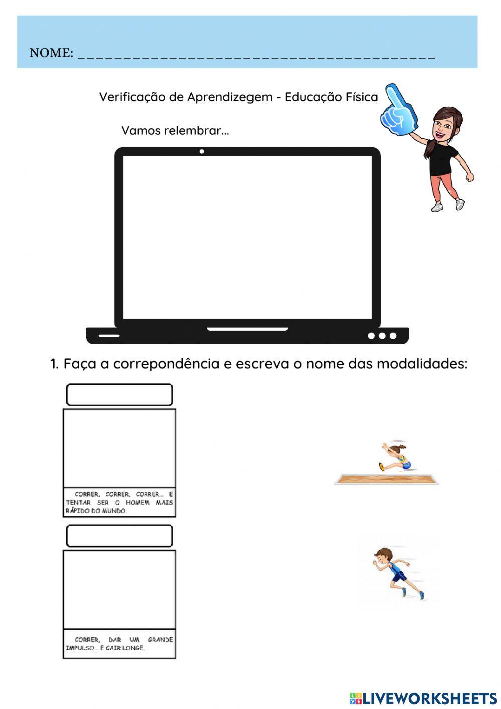 Educação Física - Atletismo