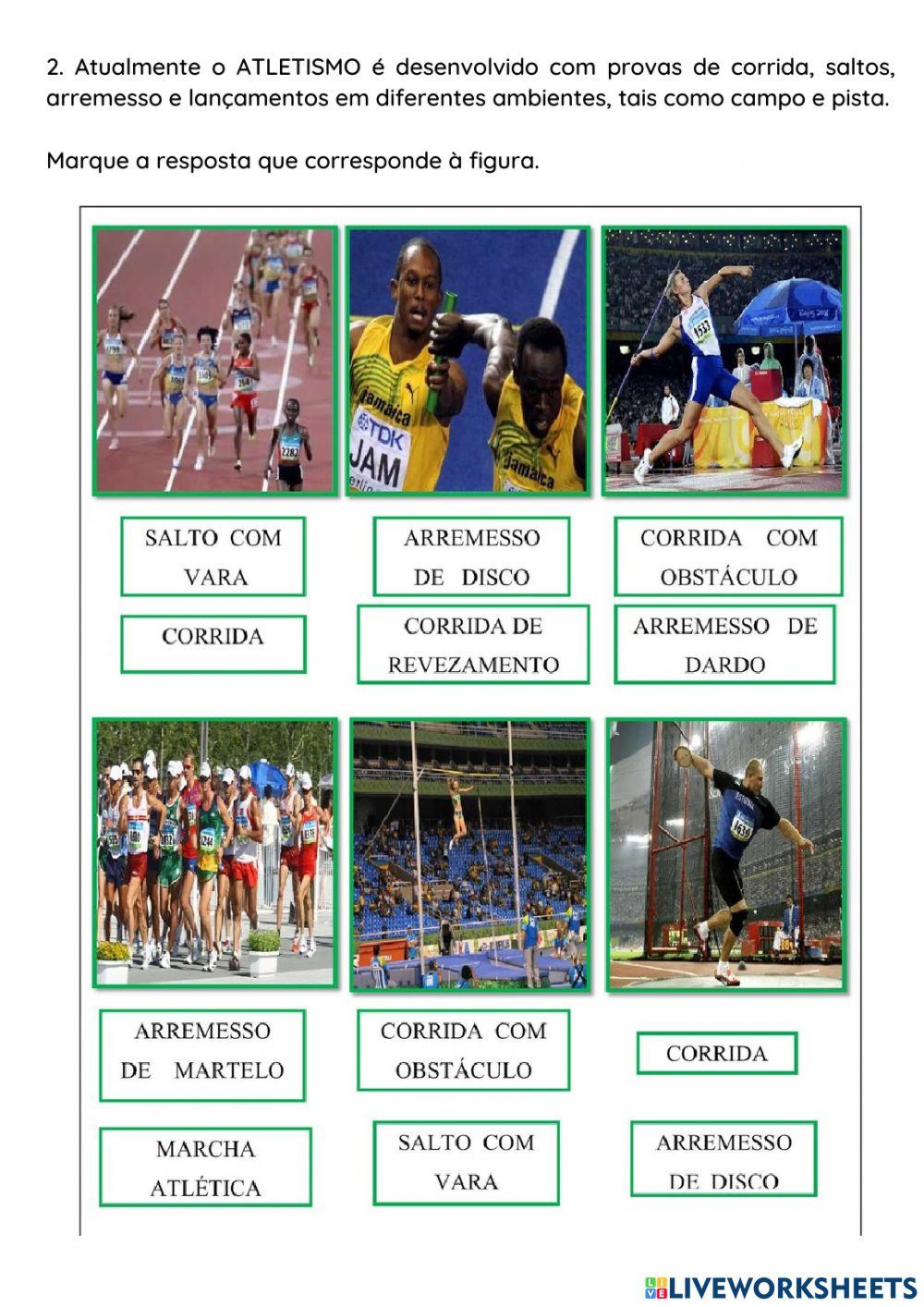 Educação Física - Atletismo