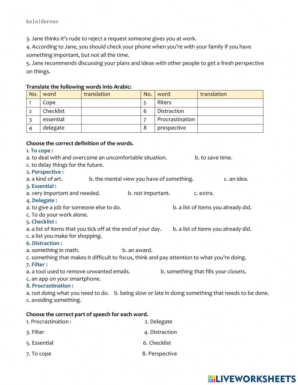 103 t8:Time management